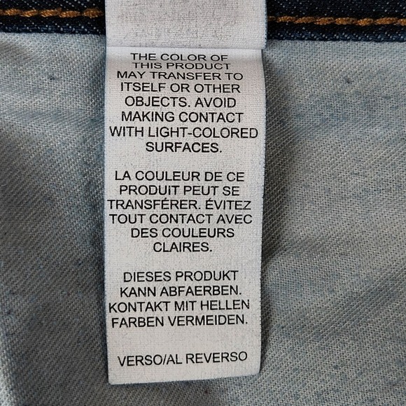 Tommy Hilfiger Jeans Mens 33x34 Blue Relaxed Straight Fit Denim Classic Style - Picture 11 of 16